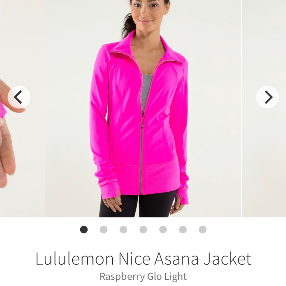 ⭐️ SOLD ⭐️ Lululemon Nice Asana Jacket - Picture 1 of 7